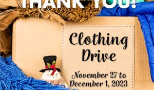 Clothing Drive 2023