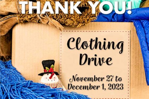Clothing Drive 2023
